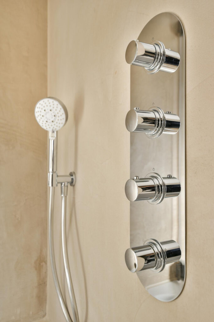 Grifo termostatico instalado en ducha